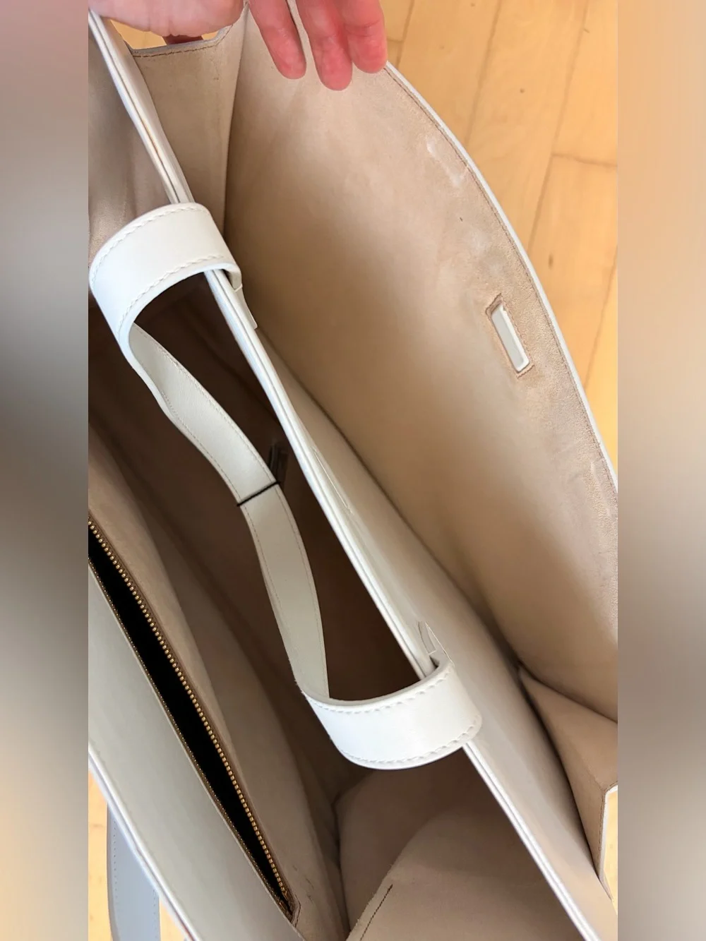 Saint Laurent Leather Tote
